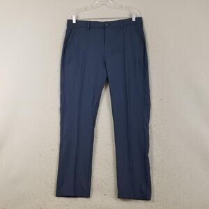 Greg Norman Pants Mens 34x30 Blue Classic Fit Performance PlayDry Golf Stretch
